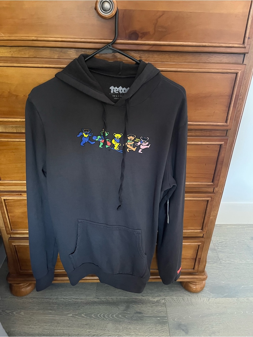 Black Teton Gravity Research Hoodie x Grateful Dead with Bears